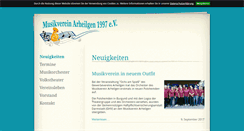 Desktop Screenshot of musikverein-arheilgen.de